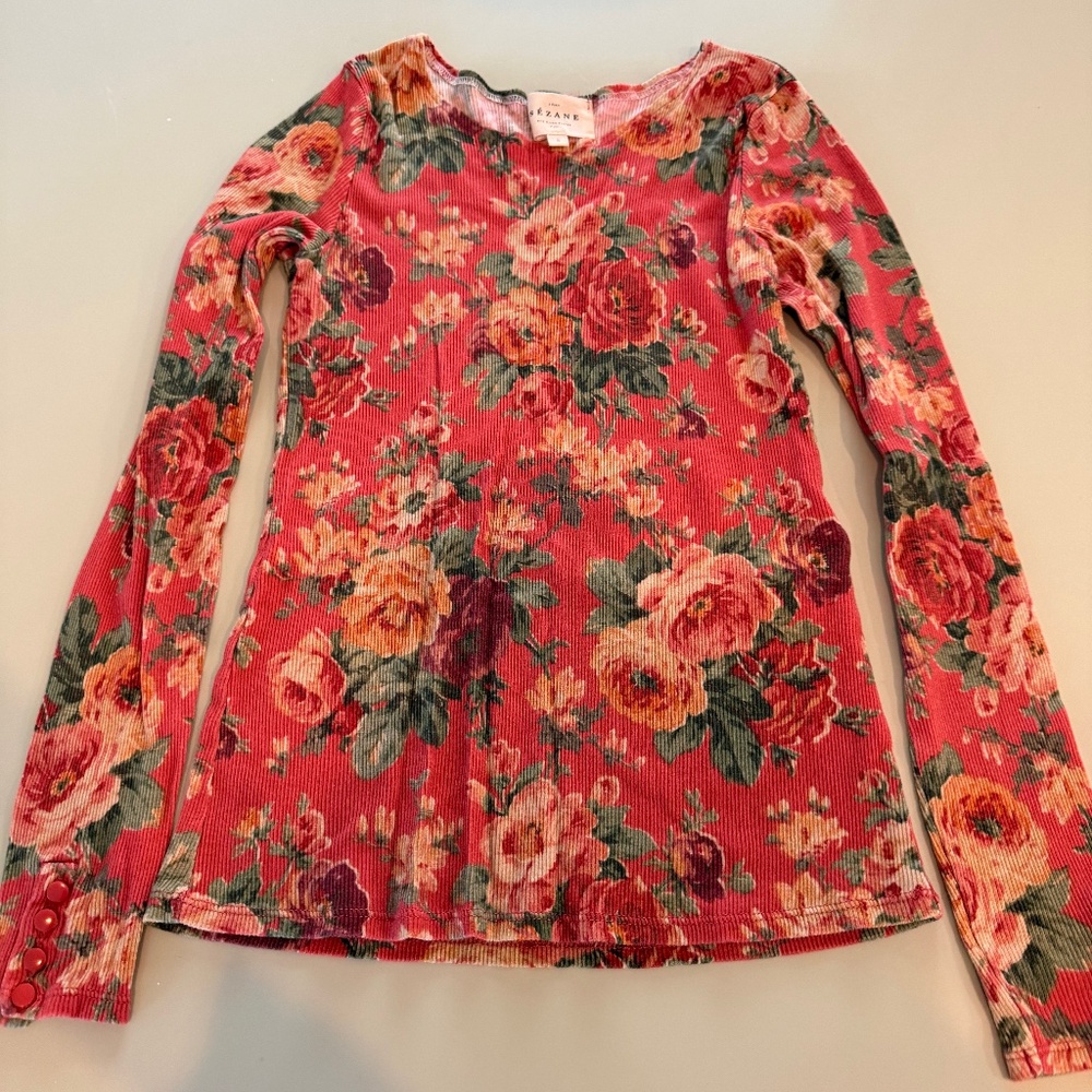 Sezane Felix Jumper Almeria Print - Size S